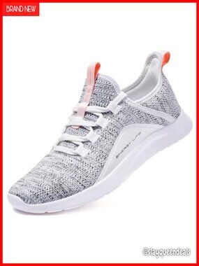 Lightweight Slip On Running Walking Shoes Knit Vegan Machine Washable